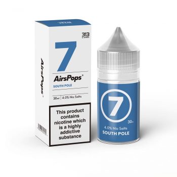 The Tobacco Shop in Hartenbos, GreatBrak & Oudtshoorn AirsPops 4% N/SALT "7" SOUTH POLE, AirsPops AL06, Pack Size: 5x 30ml, Pod Device Liquid, AirsPops 4% N/SALT,AirsPops AL06, Pack Size: 5x 30ml, Pod Device Liquid, AirsPops 4% N/SALT,